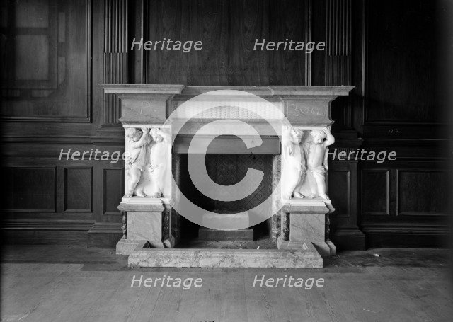 Interior of Pansanger, Hertingfordbury, Hertfordshire, 1953. Artist: Herbert Felton