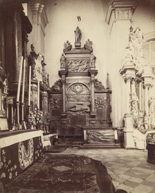 Tomb monument of Lew Sapieha, St. Michael's Church, Vilnius, 1870-1885.  Creator: Jozef Czechowicz.