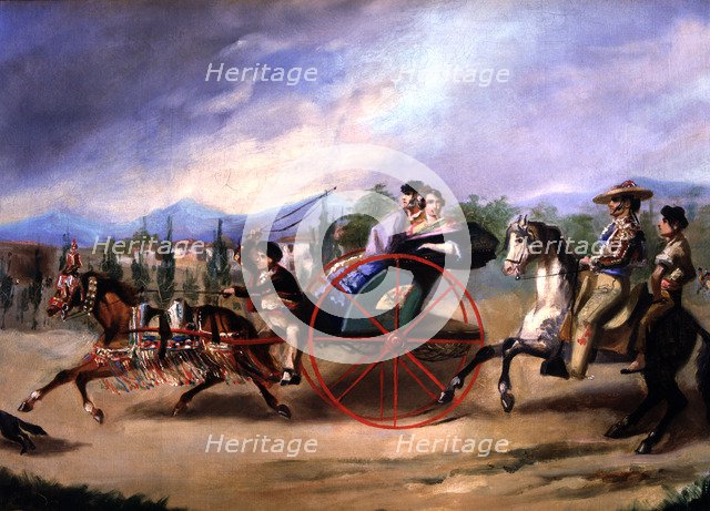  'To the bulls!' Oil by Francisco de Paula Bringas.