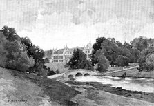 English Homes - No. XXIV. Audley End: view from the opposite side of the river, 1890. Creator: Unknown.