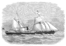 The iron screw-steamer Limari, for Valparaiso, 1870. Creator: Unknown.