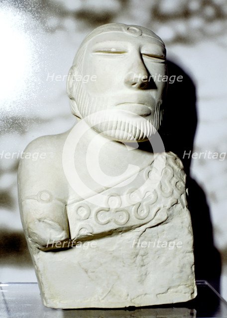 Priest King or Deity, Indus Valley, Mohenjo-Daro, c2100 BC. Artist: Unknown