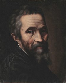 Portrait of Michelangelo Buonarroti, Second half of the16th cen. Creator: Venusti, Marcello (1512/15-1579).