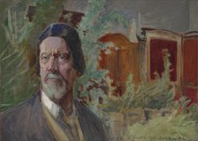 Self-Portrait, 1926. Creator: Jacek Malczewski.