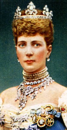 Alexandra of Denmark, late 19th century. Artist: Unknown