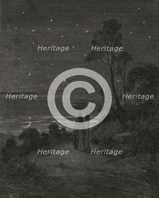 'Now was the day departing', c1890.  Creator: Gustave Doré.