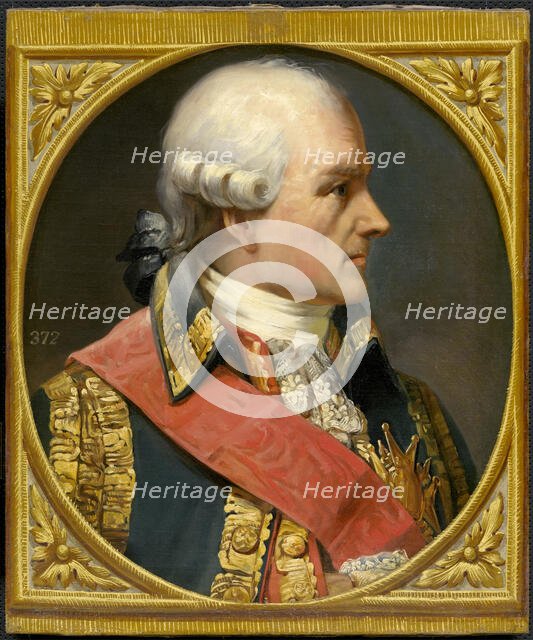 Jean Baptiste de Rochambeau, mid-19th century. Creator: Joseph-Désiré Court.