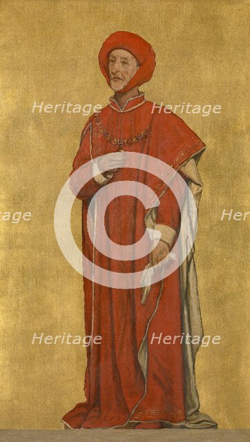 Lord of Gruuthuse, 1889. Creator: Albrecht De Vriendt.