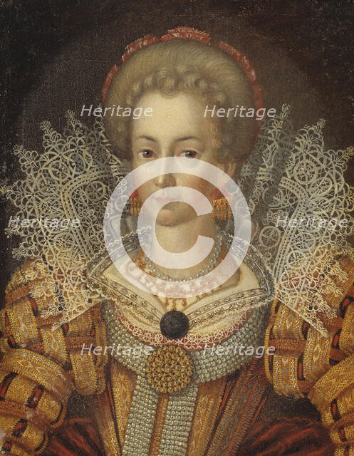 Unknown woman, formerly called Cecilia Vasa, 1540-1627, Princess of Sweden,  c.1625. Creator: Anon.