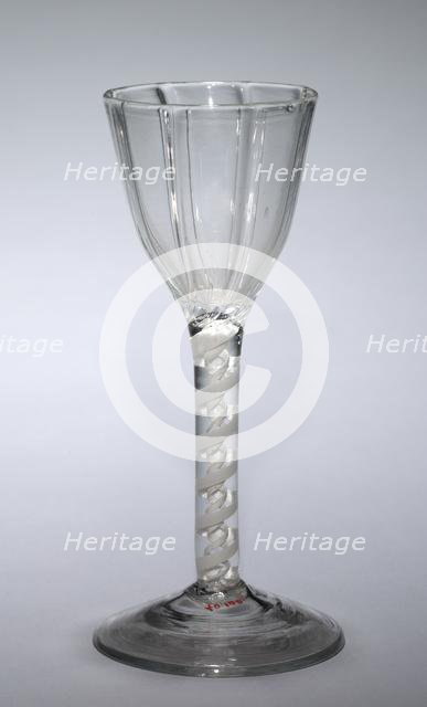 Wine Glass, 1775-1810. Creator: Unknown.