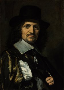 Portrait of the painter Jan Asselijn (1610-1652). Artist: Hals, Frans I (1581-1666)