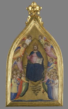 Christ Enthroned Within a Mandorla, between 1360-1370. Creator: Mariotto di Nardo.
