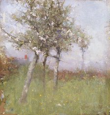 Apple blossom, 1885. Creator: George Clausen.