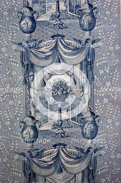 Panel (Furnishing Fabric), England, c. 1820. Creator: Unknown.