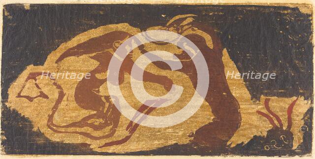 The Mermaid and the Monkey. Creator: Paul Gauguin.