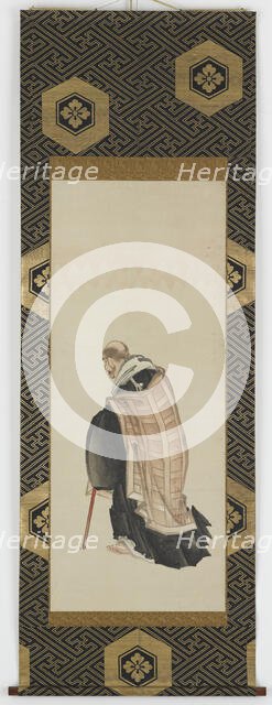 Six Immortals of Poetry: Kisen Hoshi, Edo period, ca. 1806-1808. Creator: Hokusai.