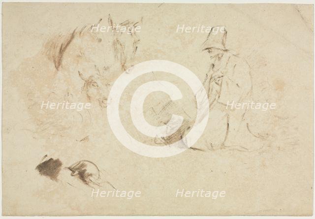 Sketches: Figures and Animals. Creator: Thomas Gainsborough (British, 1727-1788).