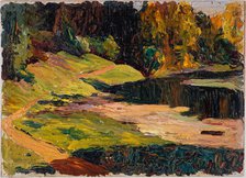 Achtyrka, Park, c 1902. Creator: Kandinsky, Wassily Vasilyevich (1866-1944).