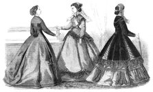 Paris fashions for November, 1865. Creator: Unknown.