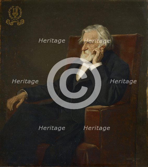 Portrait of the composer Ambroise Thomas (1811-1896), 1895.
