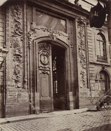 Street in Dijon, before 1870. Creator: Unidentified Photographer.