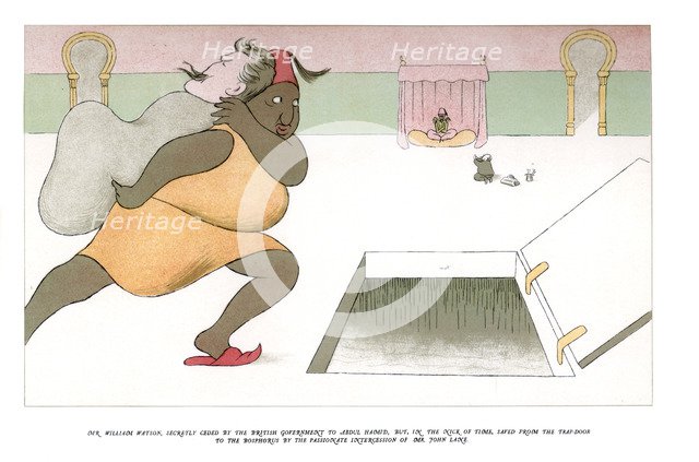 Sir William Watson (1858-1935), English poet, 1904.Artist: Max Beerbohm