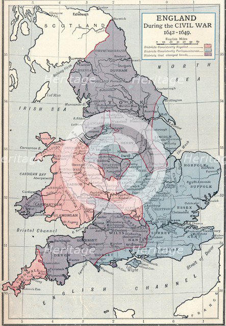 England during the Civil War, 1642-1649 (1905). Artist: Unknown.