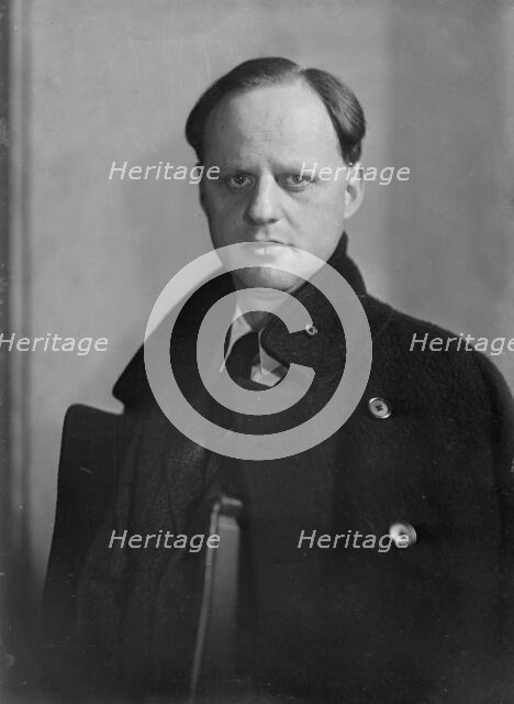 Mr. Philip Moller [sic], portrait photograph, 1919 Mar. 6. Creator: Arnold Genthe.