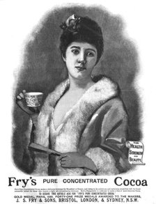 ''Fry's Pure Concentrated Cocoa', 1890. Creator: Unknown.