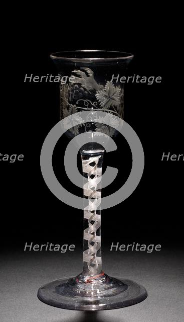 Wine Glass, 1750-1799. Creator: Unknown.