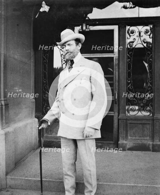 J. Ham Lewis, with cane, 1912. Creator: Bain News Service.
