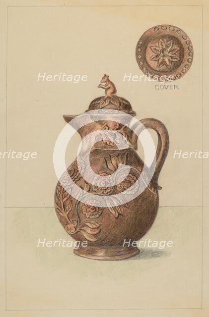 Teapot, 1935/1942. Creator: Unknown.