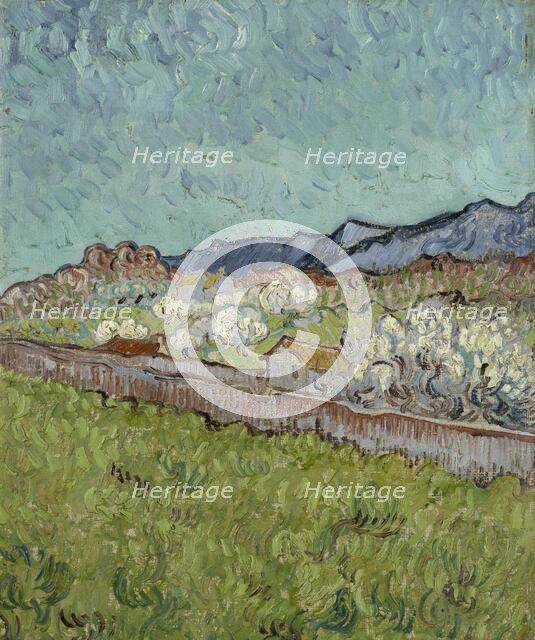 View of the Alpilles, 1890. Creator: Gogh, Vincent, van (1853-1890).