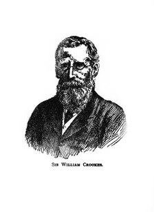 Sir William Crookes, English chemist and physicist, (20th century). Artist: Unknown
