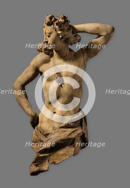 Male Figure, c. 1760. Creator: Ignaz Günther (German, 1725-1775).