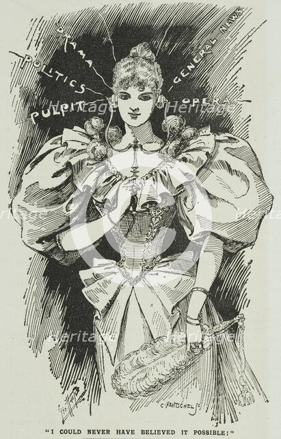 "I Could Never Have Believed it Possible!", 1896. Creator: Carl Hentschel.