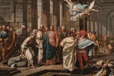The Miracle at the Pool of Bethesda, 1761. Creator: Ferrari, Pietro Melchiorre (1735-1787).
