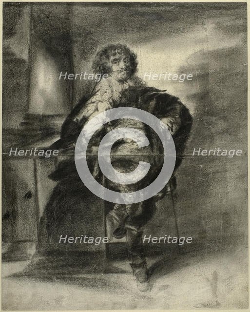 A Man in 17th Century Costume, n.d. Creator: Unknown.