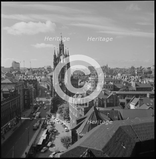 Cathedral Church of St Nicholas, St Nicholas Street, Newcastle upon Tyne, c1955-c1980. Creator: Ursula Clark.