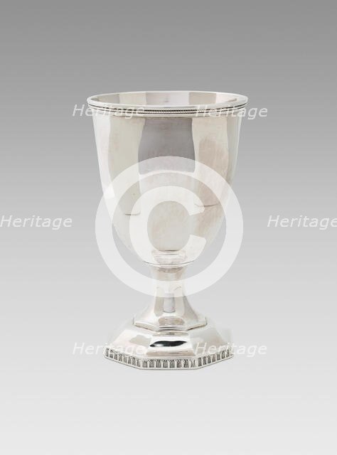 Goblet, 1852. Creator: William Gale & Son.