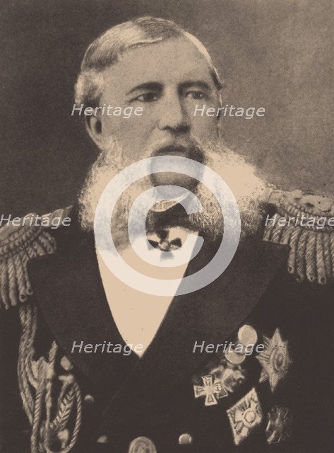 Portrait of the Admiral Grigory Ivanovich Butakov (1820-1882).