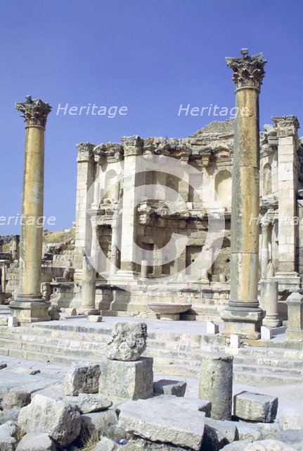 Nymphaeum, Jerash, Jordan.