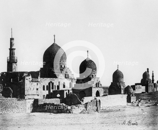 'Mosque, Egypt', 1862. Artist: Antonio Beato