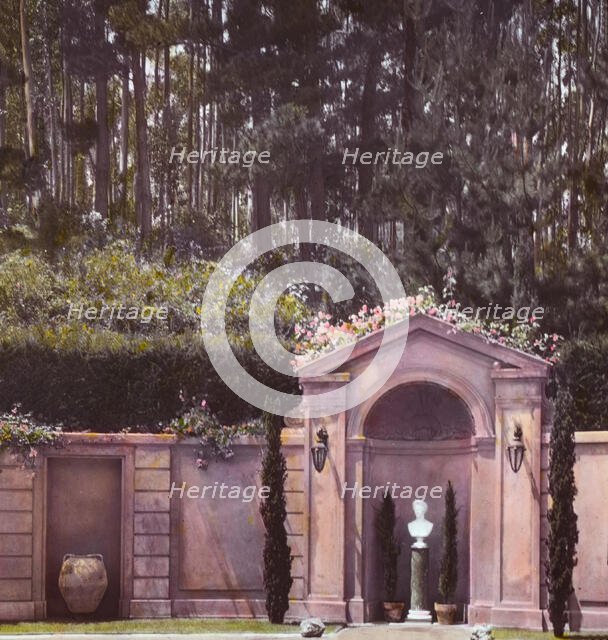 "Villa Rose," Joseph Donahoe Grant house, 2260 Redington Road, Hillsborough, California, 1917. Creator: Frances Benjamin Johnston.