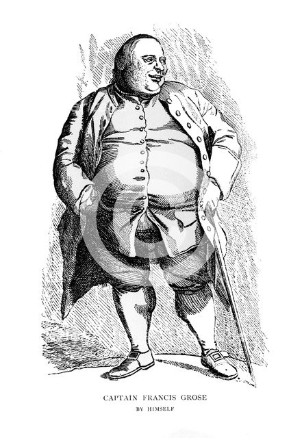 'Captain Francis Grose By Himself', 18th century.Artist: Francis Grose