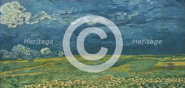 'Wheatfields under Thunderclouds', July 1890, (1947).  Creator: Vincent van Gogh.