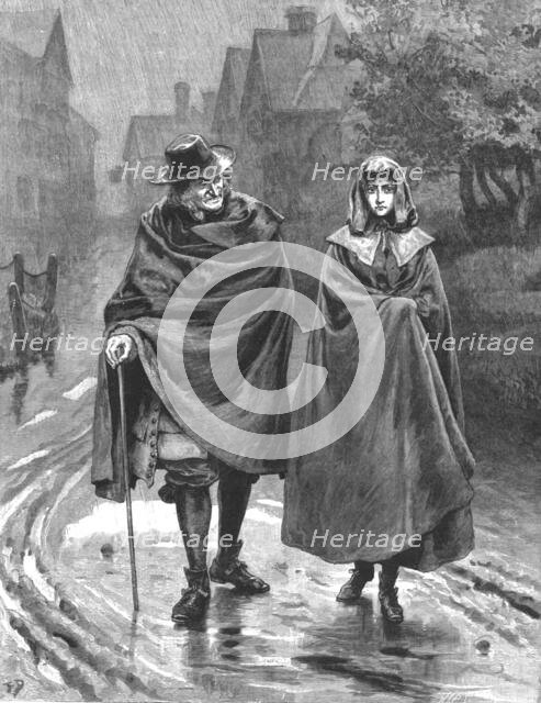 ''"Urith: A Tale of Dartmoor", By S. Baring Gould, M. A.; " You have given your heart to another ?"  Creator: Frank Dadd.