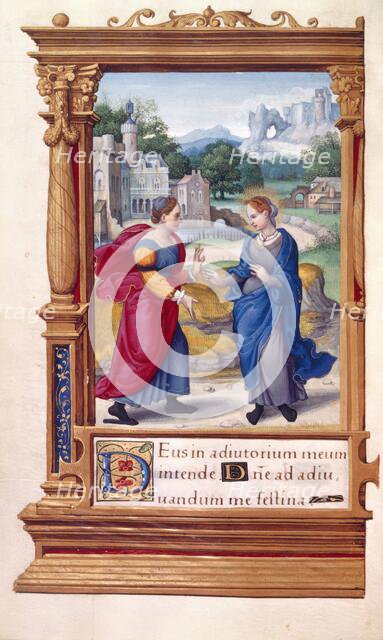 The Visitation, 16th century.  Creator: Unknown.