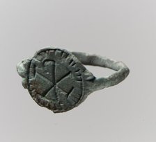 Signet Ring, Frankish, 7th century. Creator: Unknown.