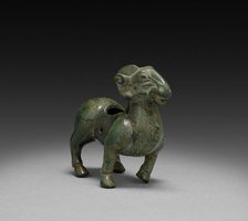 Zun in the Shape of a Ram, 206 BC - AD 220. Creator: Unknown.